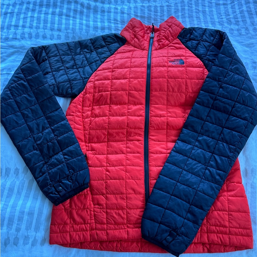 The North Face Red Quilted Jacket